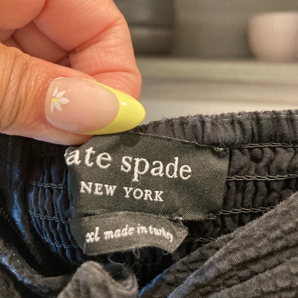 Kate Spade Charcoal Smocked Dress - Picture 2 of 4